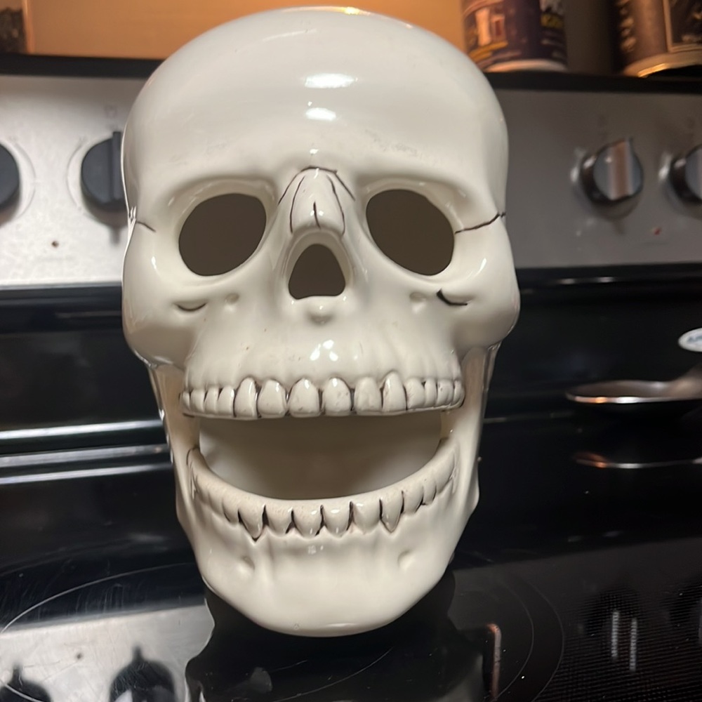 🌺Handmade skeleton head - Picture 5 of 10